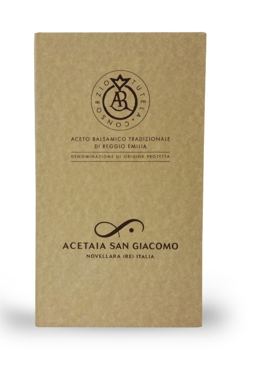 Acetaia San Giacomo "Acetaia San Giacomo" Argento/Silver Aceto Balsamico Vinegar Tradizionale di Reggio Emilia DOP-20y 100ml