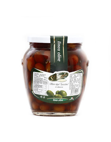 La Cerignola Di Una Volta "La Cerignola" Leccino Olives in Brine 9/580ml