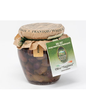 Frantoio di Sant'Agata D'Oneglia "D'Oneglia" Taggiasca Olives - Pitted in EVOO 12/180g^^