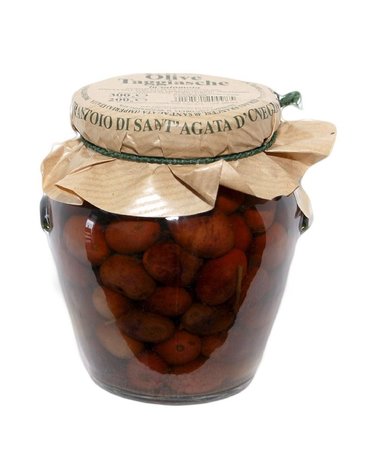 Frantoio di Sant'Agata D'Oneglia Taggiasche Olives en saumure 200g