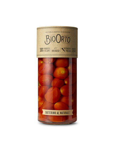 Bio Orto "Bio Orto" Organic Tomat Datterino/Cherry/Cerise Red/Rouge 6/580ml