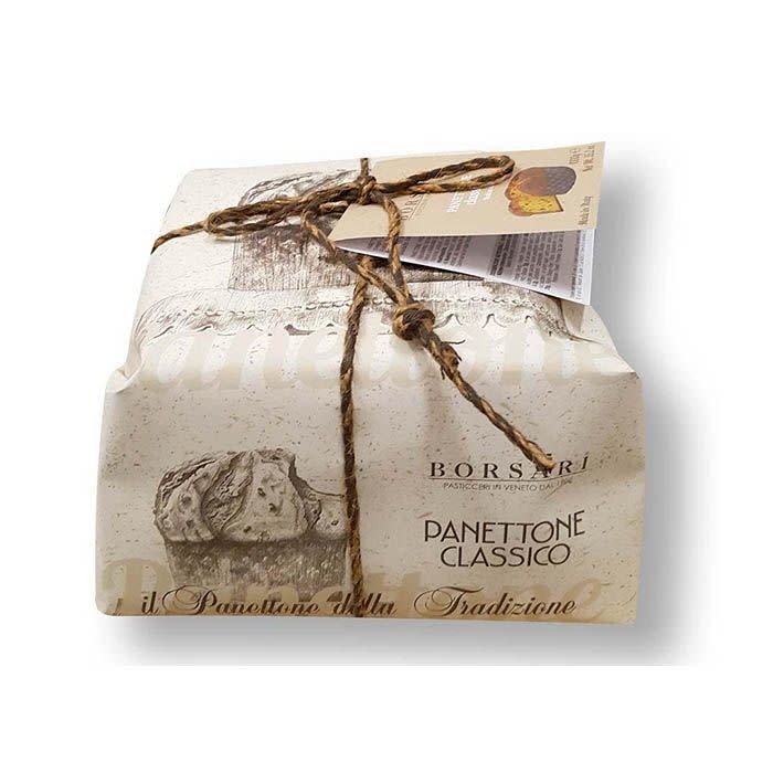 Borsari "Borsari" Traditional Panettone - Hand Wrapped- 6/1kg