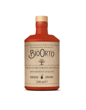 Bio Orto Copy of "Bio Orto" Organic Evoo Monocultivar Peranzana 6/500ml