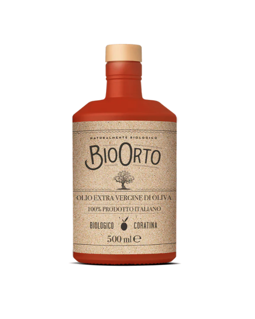 Bio Orto Copy of "Bio Orto" Organic Evoo Monocultivar Peranzana 6/500ml