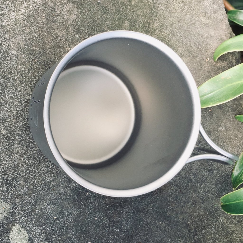 Omafiets Titanium Mug