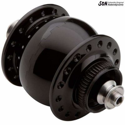 Schmidt SON 28 Disc Centre Lock Front Dynamo Hub