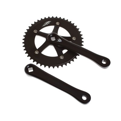 Sugino Pista Crankset 46T Black