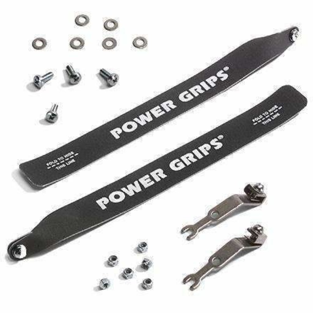 power grip pedal straps