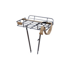 Basil Portland Carrier (with rail) Silver