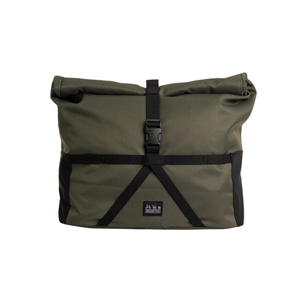 Brompton Brompton Borough Roll Top Bag Medium in Olive