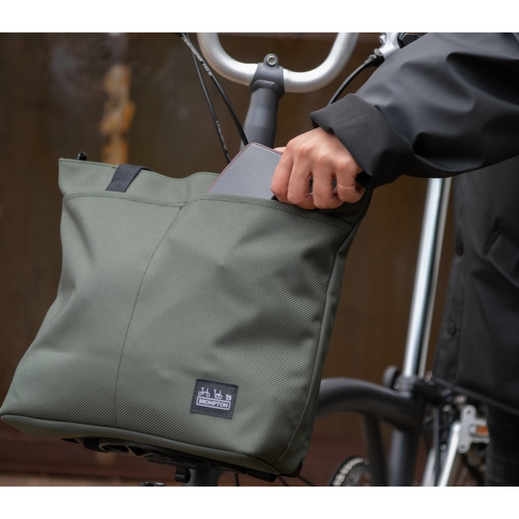Brompton Brompton Borough Tote Bag Small in Olive