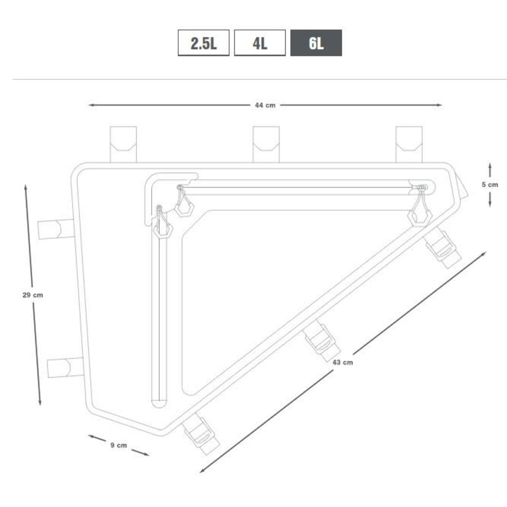 Apidura Apidura Backcountry Full Frame Pack