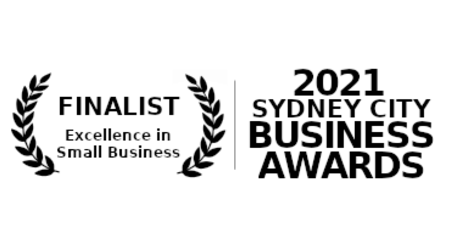 We're finalists in the 2021 Sydney City Business Awards