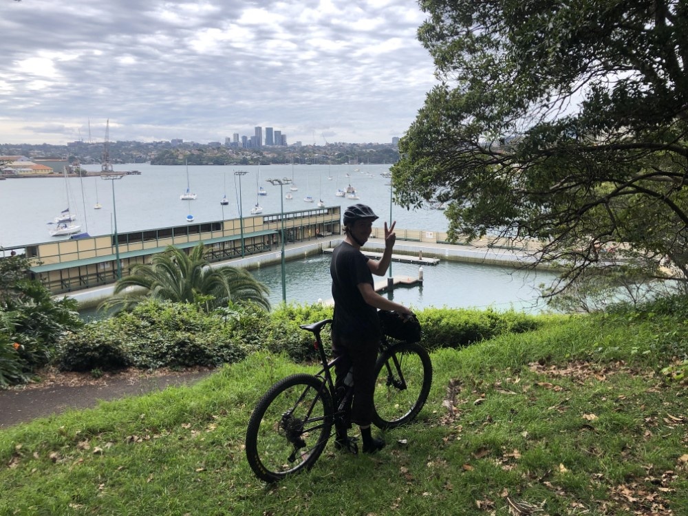 Finding a little pocket of nature at the Dawn Fraser Baths 