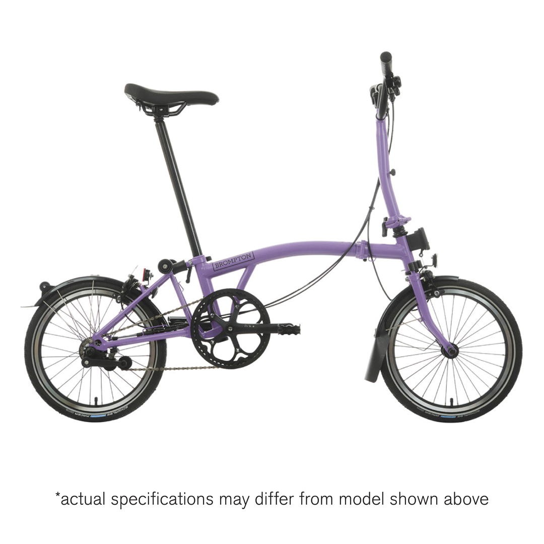 Brompton C Line Explore Mid Folding Bike - Omafiets Brompton C Line Explore Mid Folding Bike - Omafiets