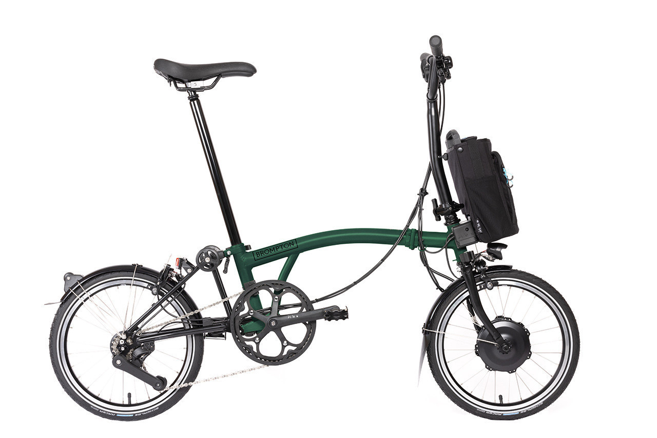 Brompton C Line Electric Explore 12 speed Mid Omafiets