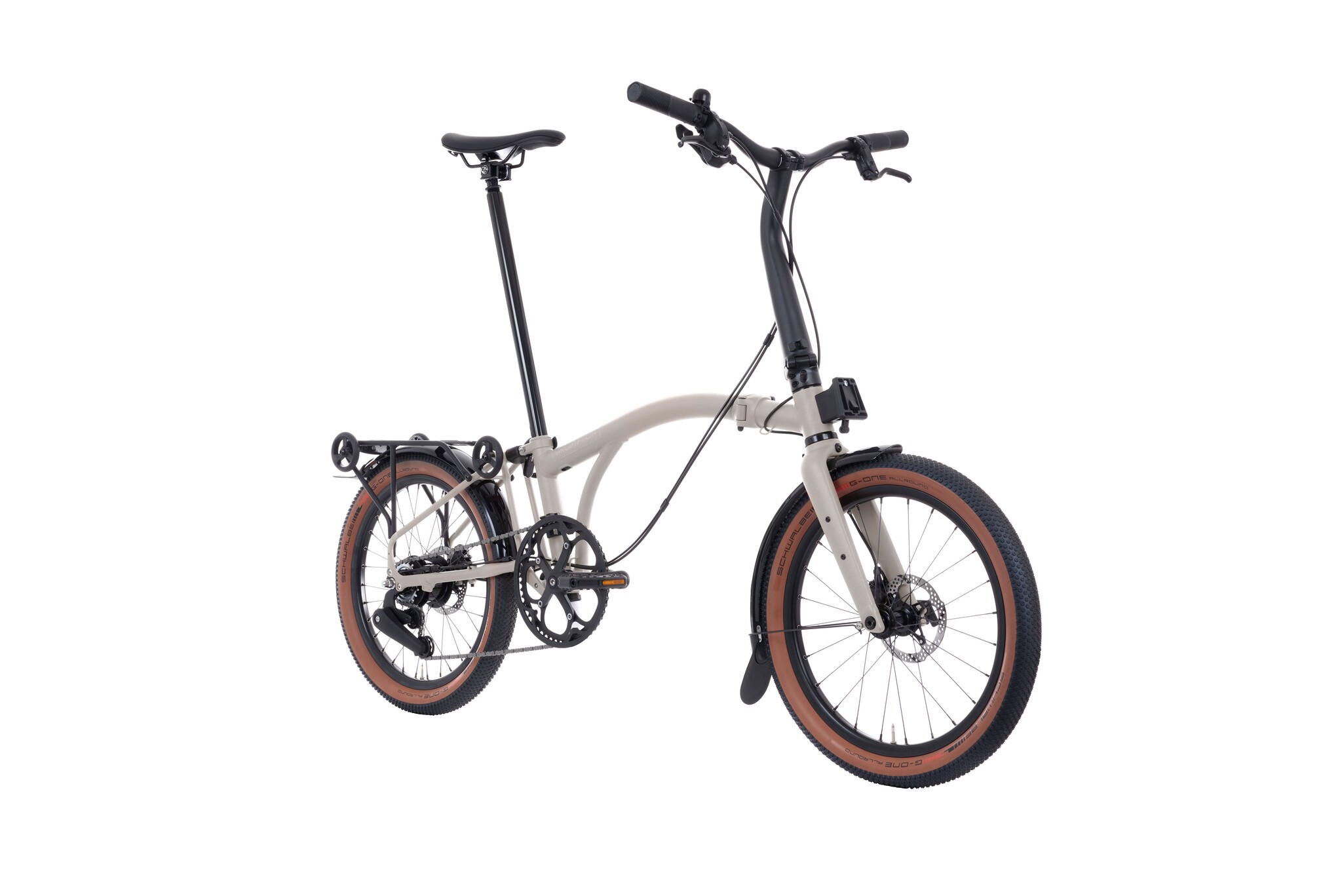 Brompton G Line rack mudguards Omafiets