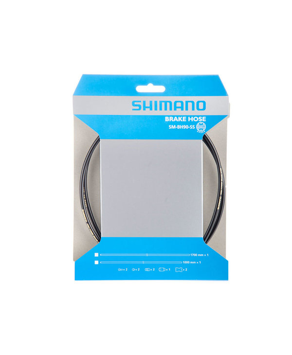 Shimano SM-BH90-SS Disc Brake Hose 1700MM Straight Connect Black