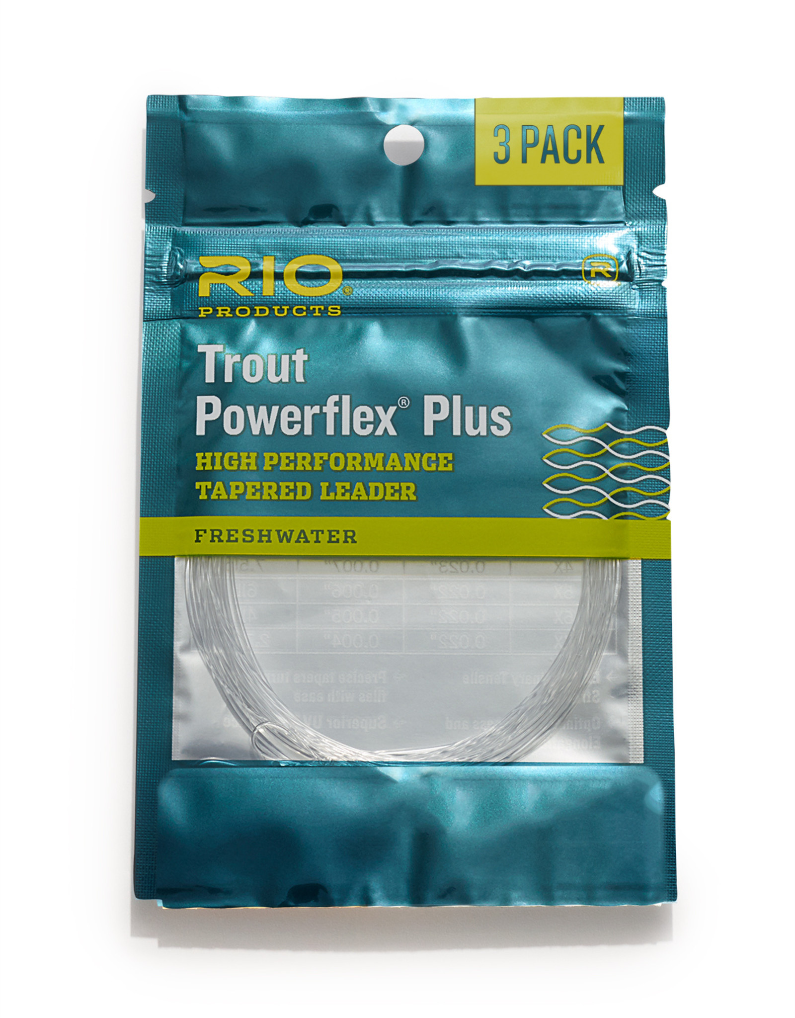 RIO PRODUCTS POWERFLEX PLUS LDR 3PK