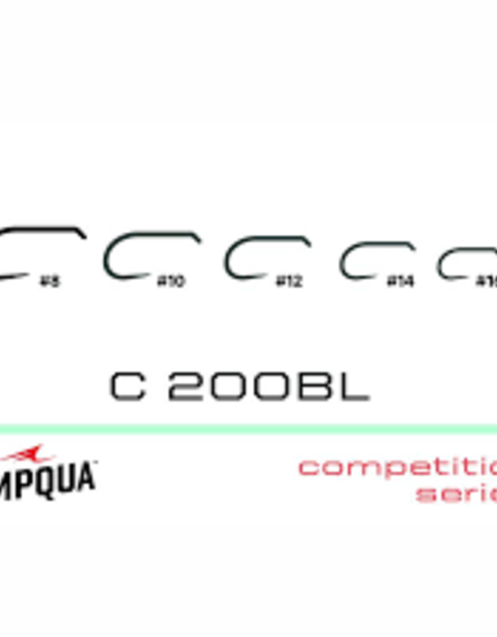 Umpqua Feather merchants UMPQUA COMPETITION HOOKS C200BL