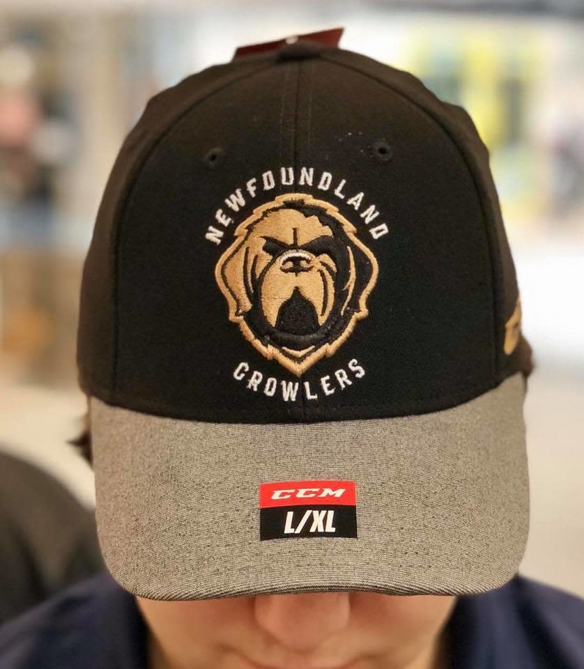 black ccm hat