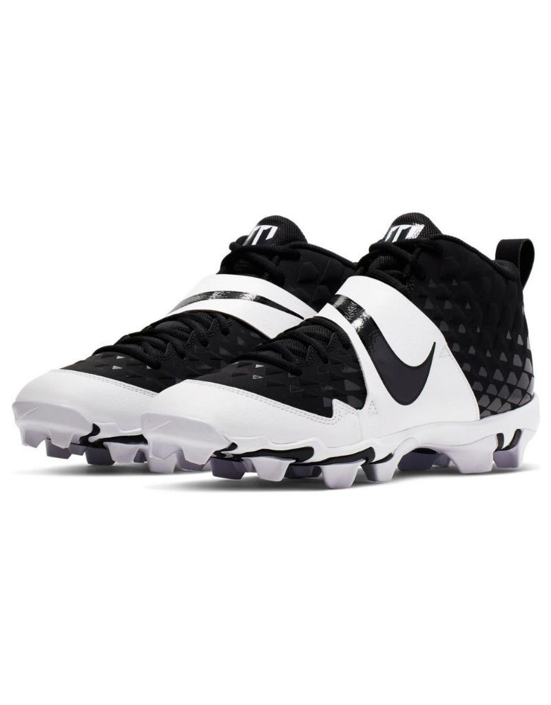 Nike Force Zoom Trout 6 Keystone Men's Baseball Cleat Black/White