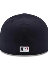 New Era On-Field Authentic 59FIFTY Road Hat Cleveland Indians Navy