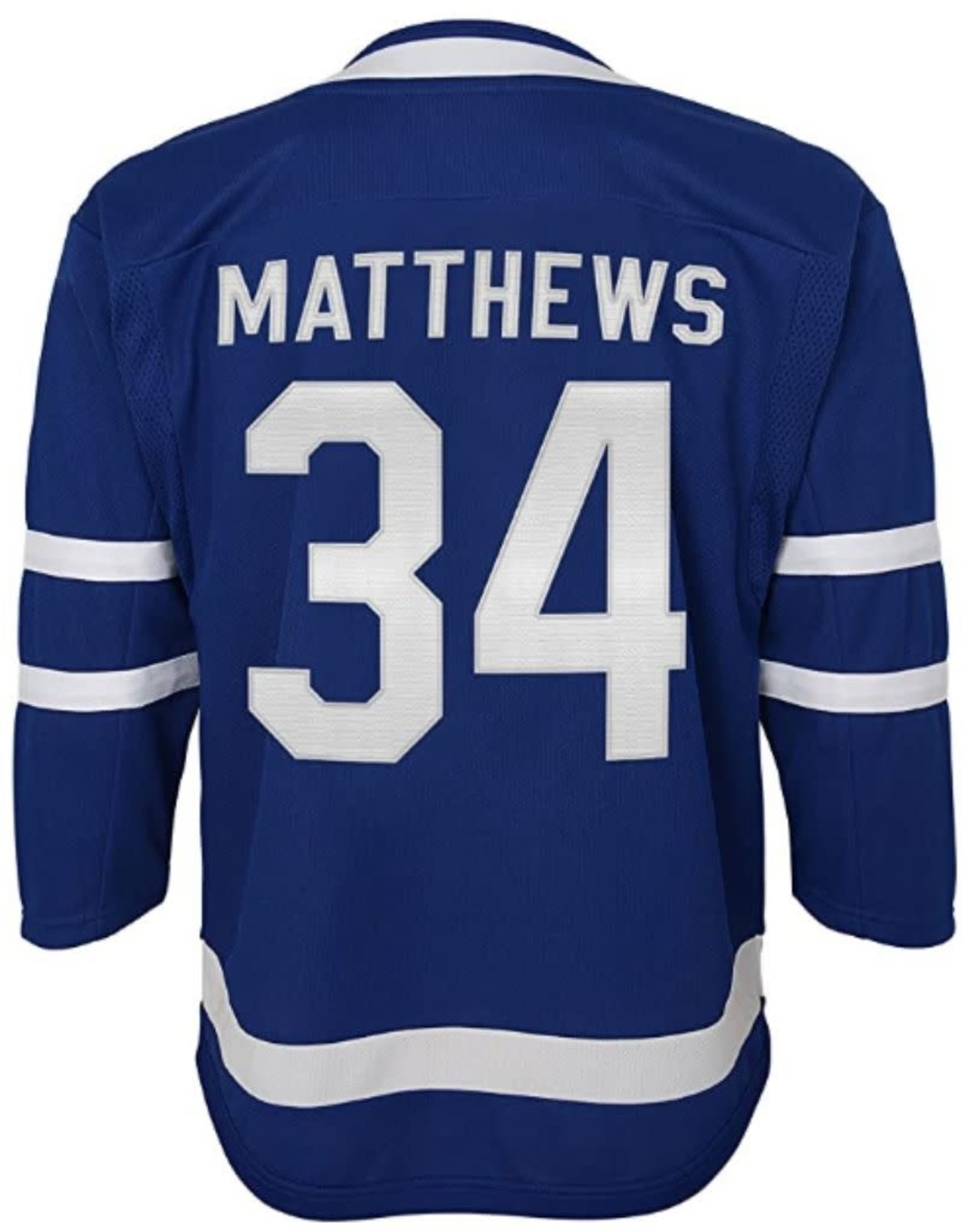 Matthews #34 Toronto Maple leafs Blue 