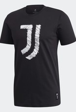 Adidas Adidas Men's DNA Logo Graphic T-Shirt Juventus Black