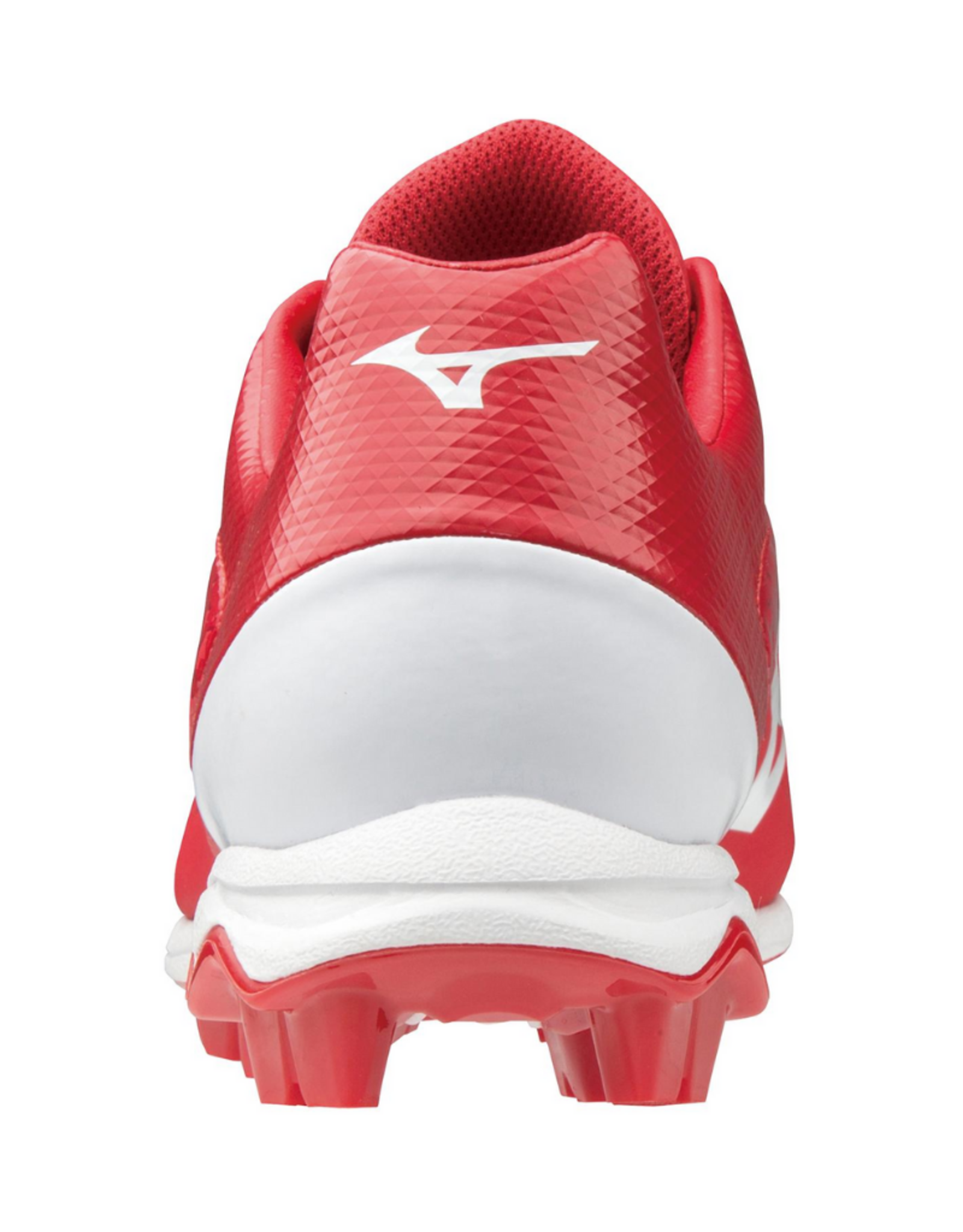 Mizuno Wave Select 9 Low Men's Baseball Cleat Red/White