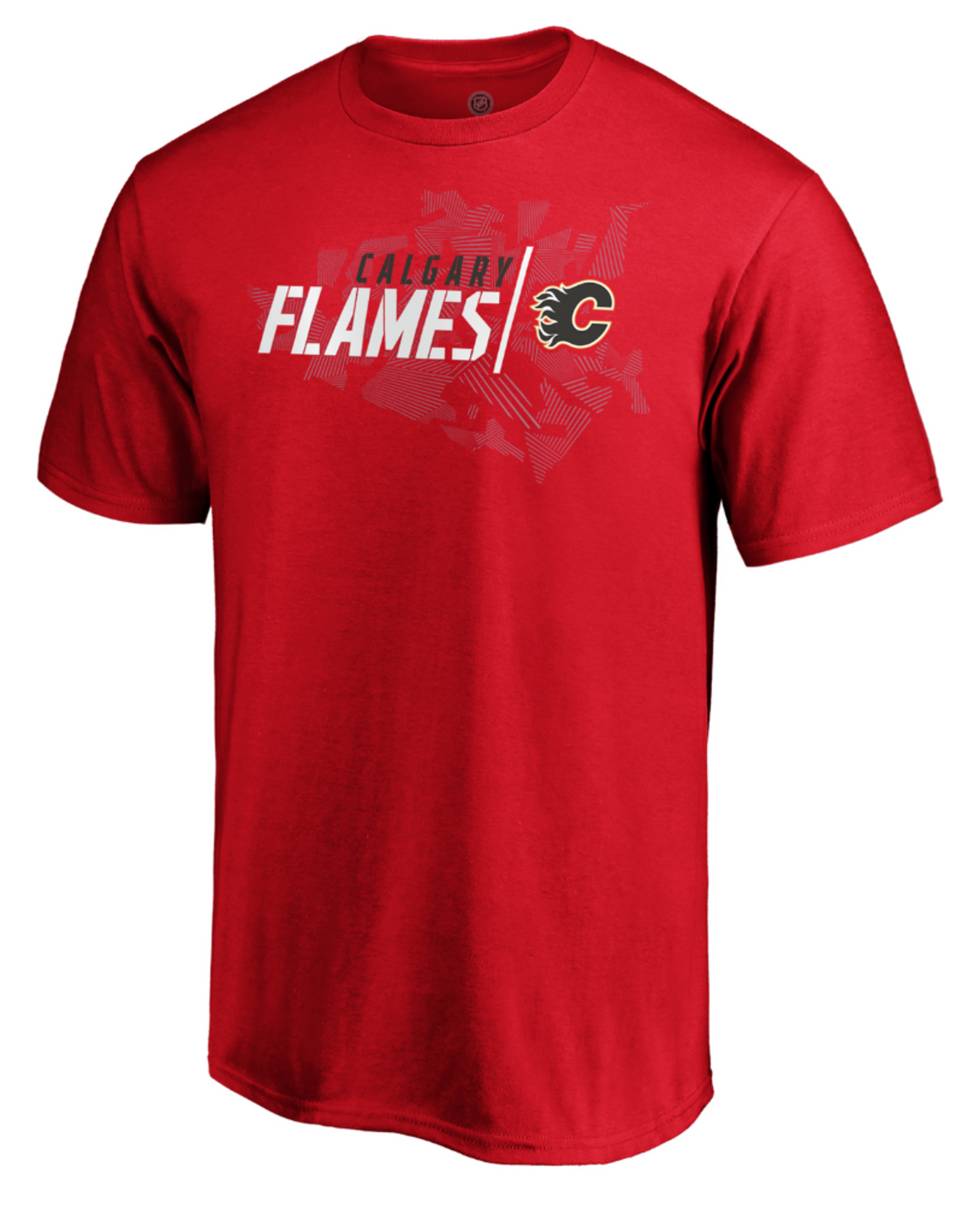 Fanatics Fanatics Men's Geo Drift T-Shirt Calgary Flames Red