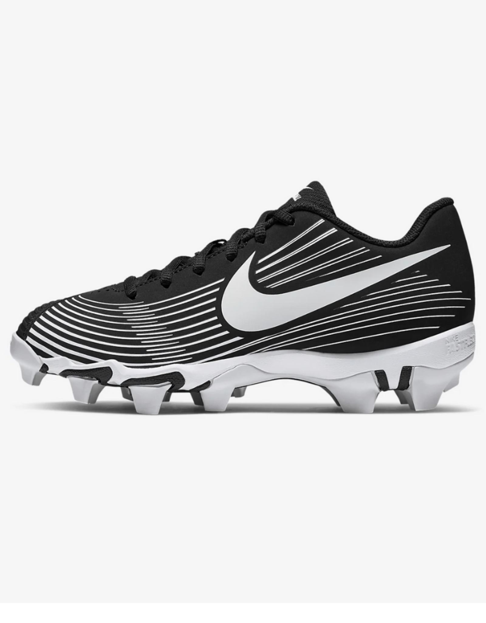 black and white softball cleats