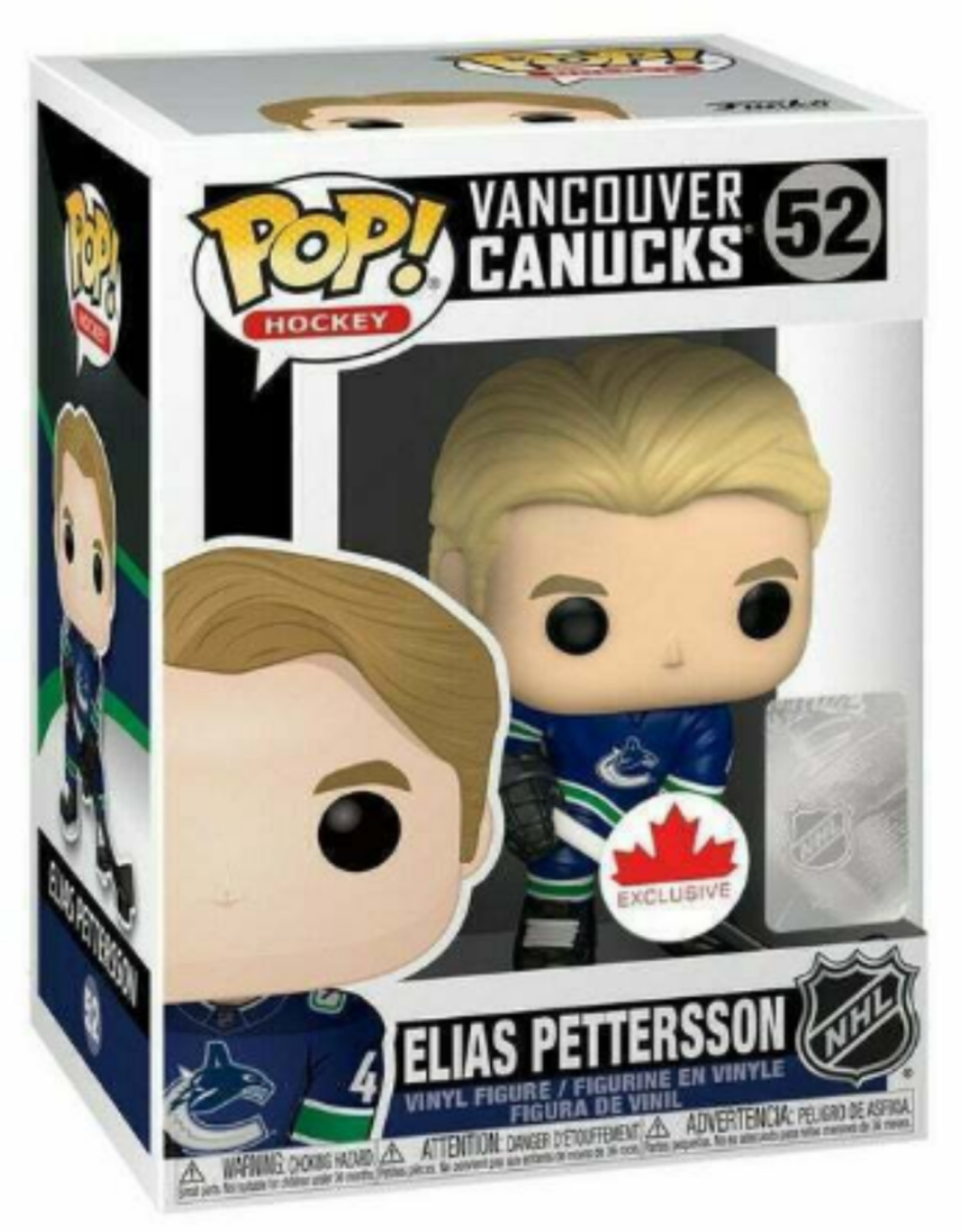 Funko POP! Figure Pettersson Vancouver Canucks Blue