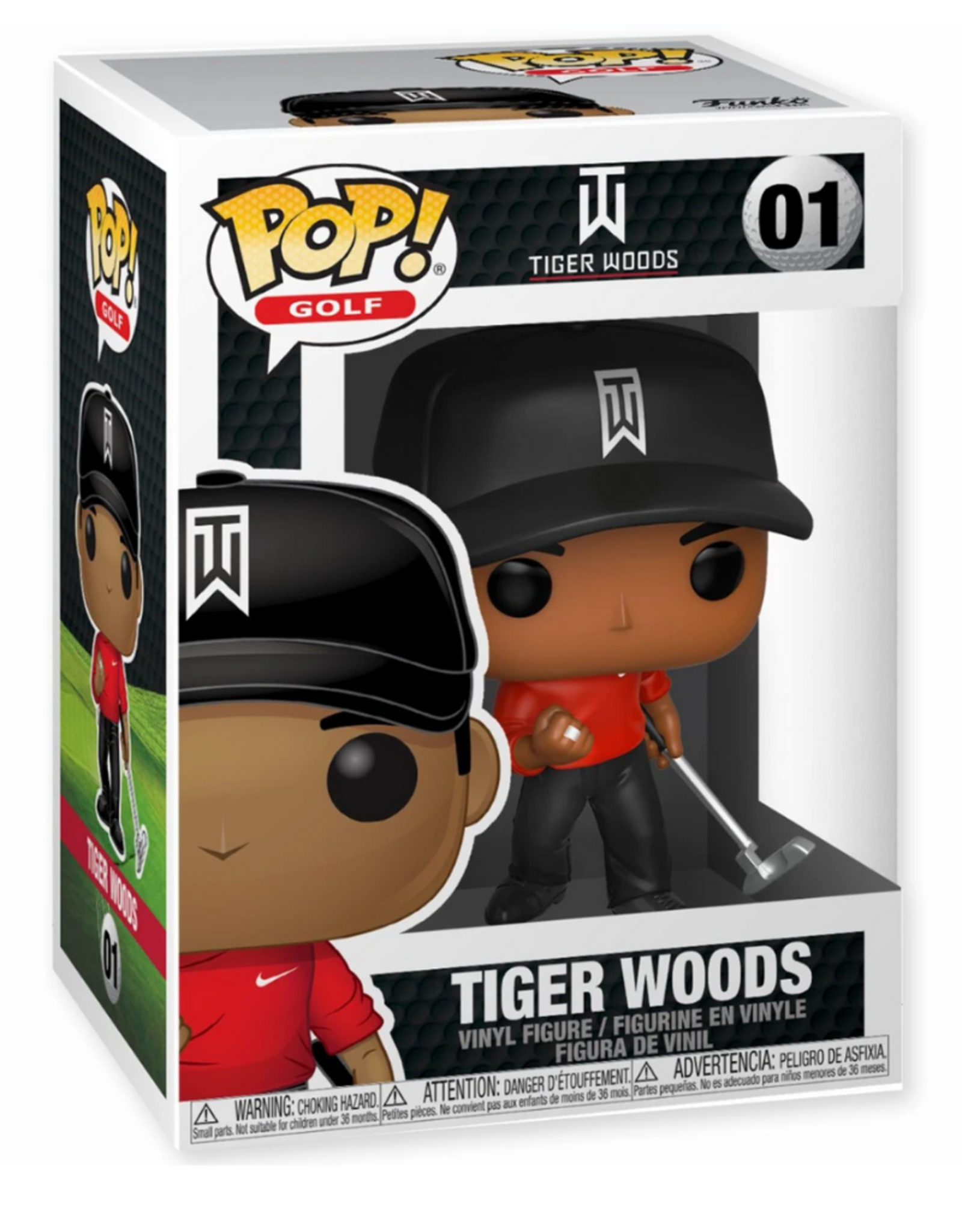 Funko POP! Figure Tiger Woods Red