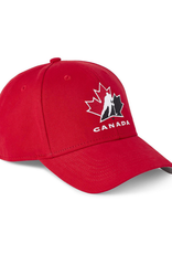 Fanatics IIHF Fanatics Primary Logo Adjustable Team Canada Red