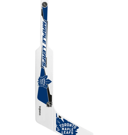 Inglasco Inglasco Mini Plastic Goalie Stick Toronto Maple Leafs White