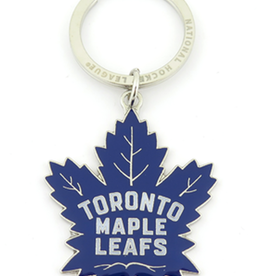 JF Sports Logo Keychain Toronto Maple Leafs
