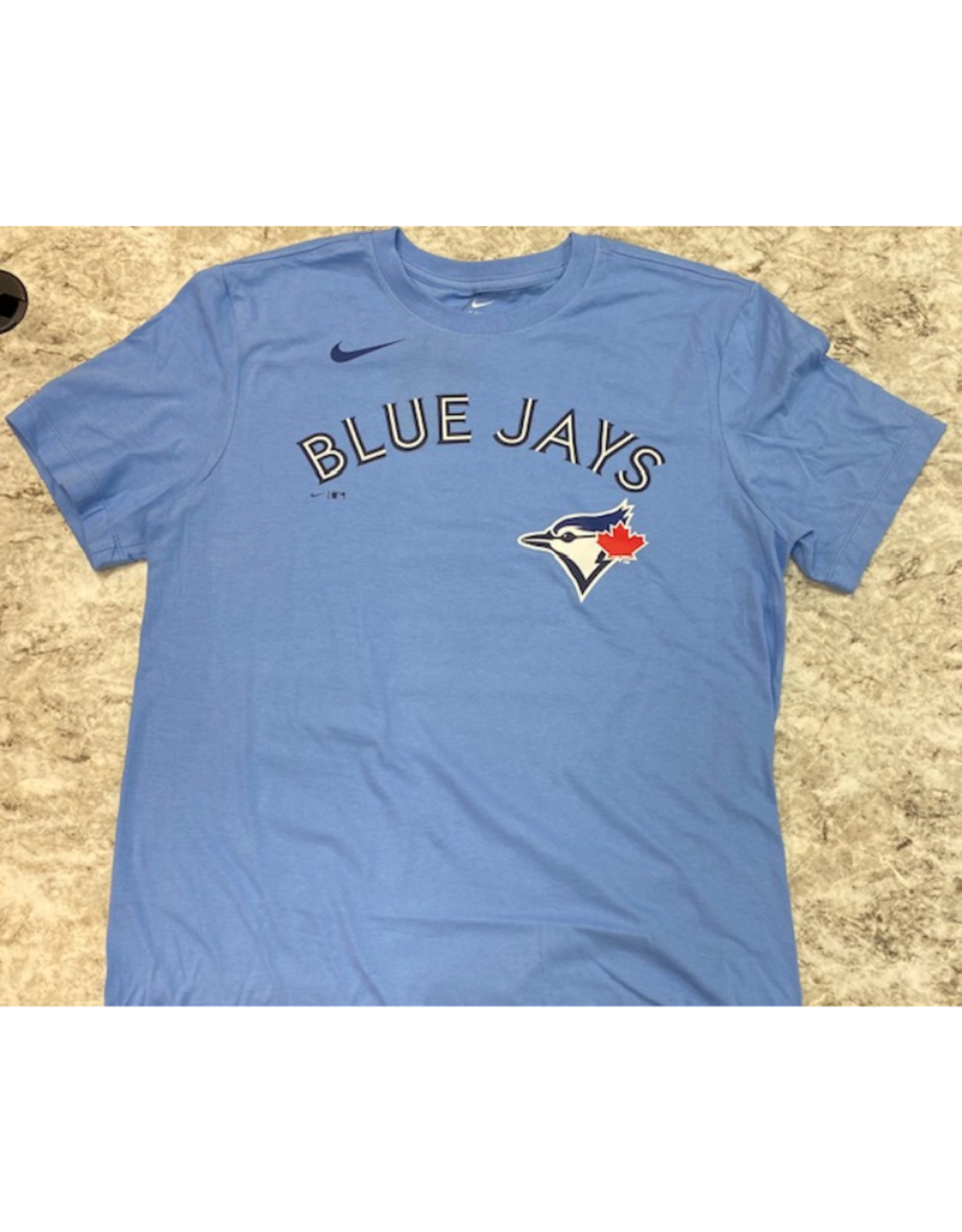Nike Men's Player T-Shirt Springer #4 Toronto Blue Jays Blue