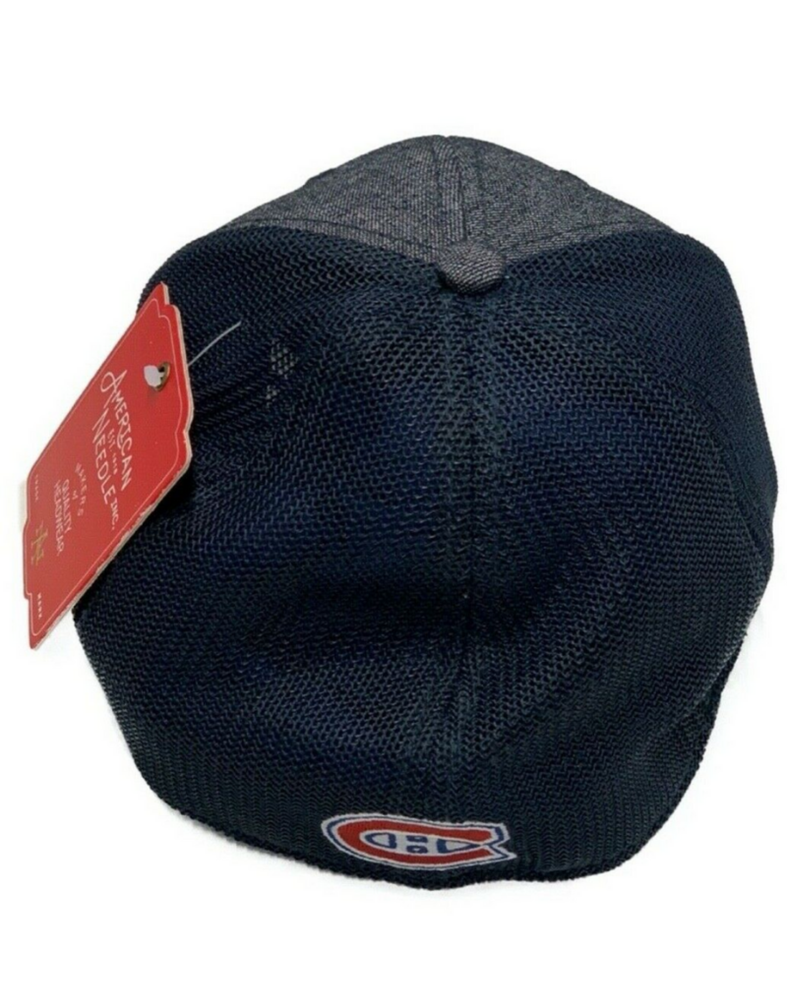 American Needle American Needle Men's Heathered Poly Stretch Hat Montreal Canadiens Navy