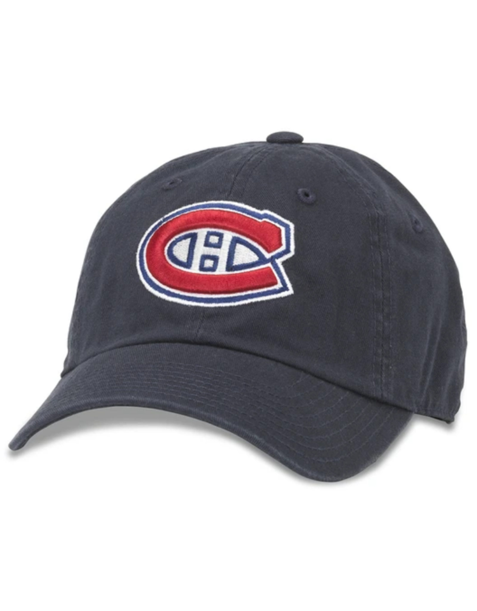 American Needle American Needle Men's Blue Line Adjustable Hat Montreal Canadiens Navy