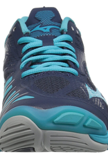 Mizuno Women's Wave Lightning Z4 Volleyball Shoes Navy/Teal