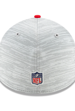 New Era '21 39THIRTY Official Training Hat Kansas City Chiefs Grey/Red