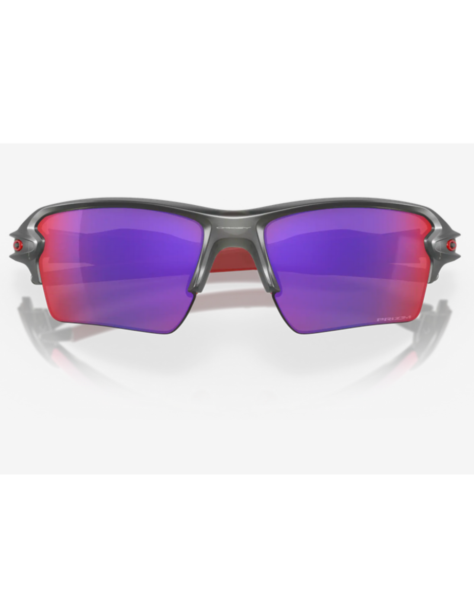Oakley Flak 2.0 XL Prizm Road Lenses Matte Grey Smoke Frame Sunglasses
