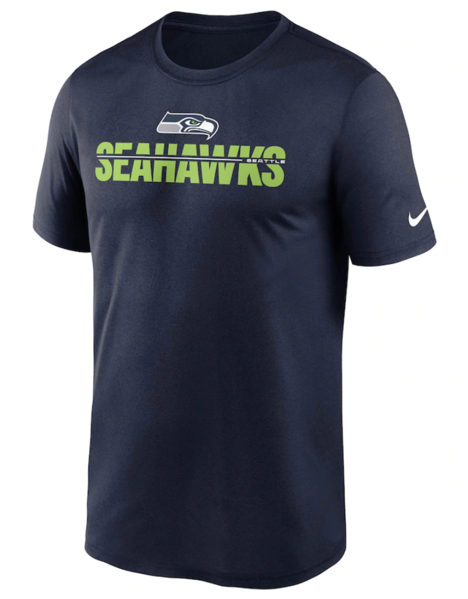 Men's Microtype T-Shirt Seattle Seahawks Navy