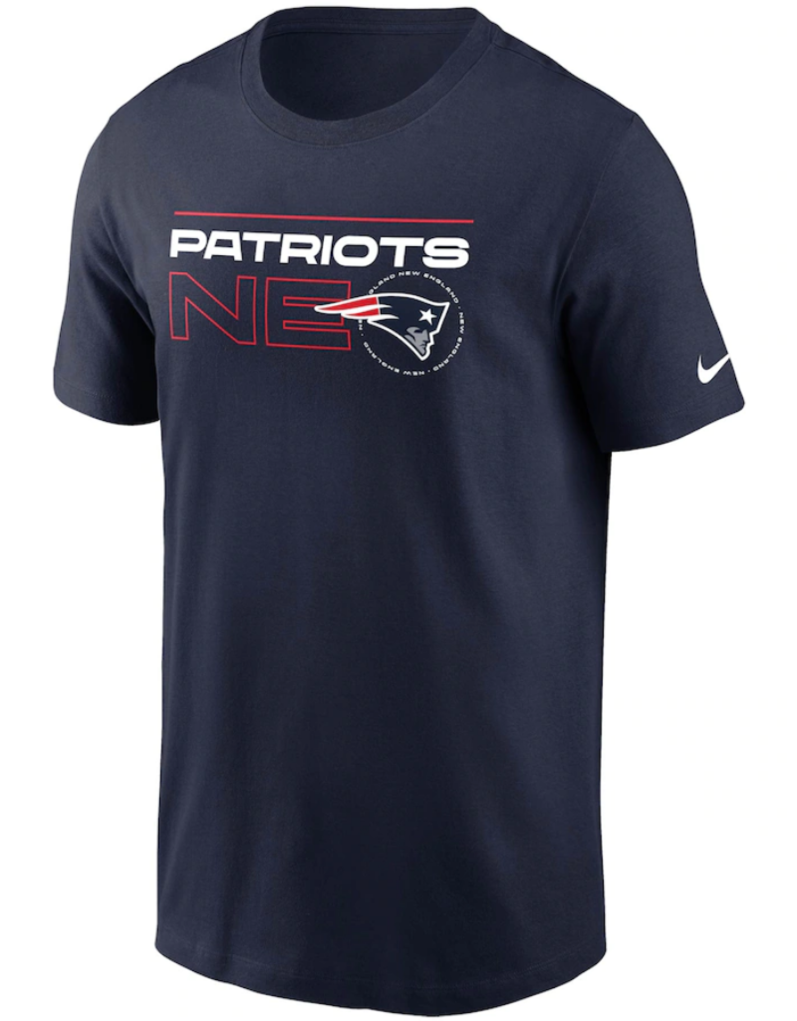 Broadcast T-shirt New England Patriots Navy