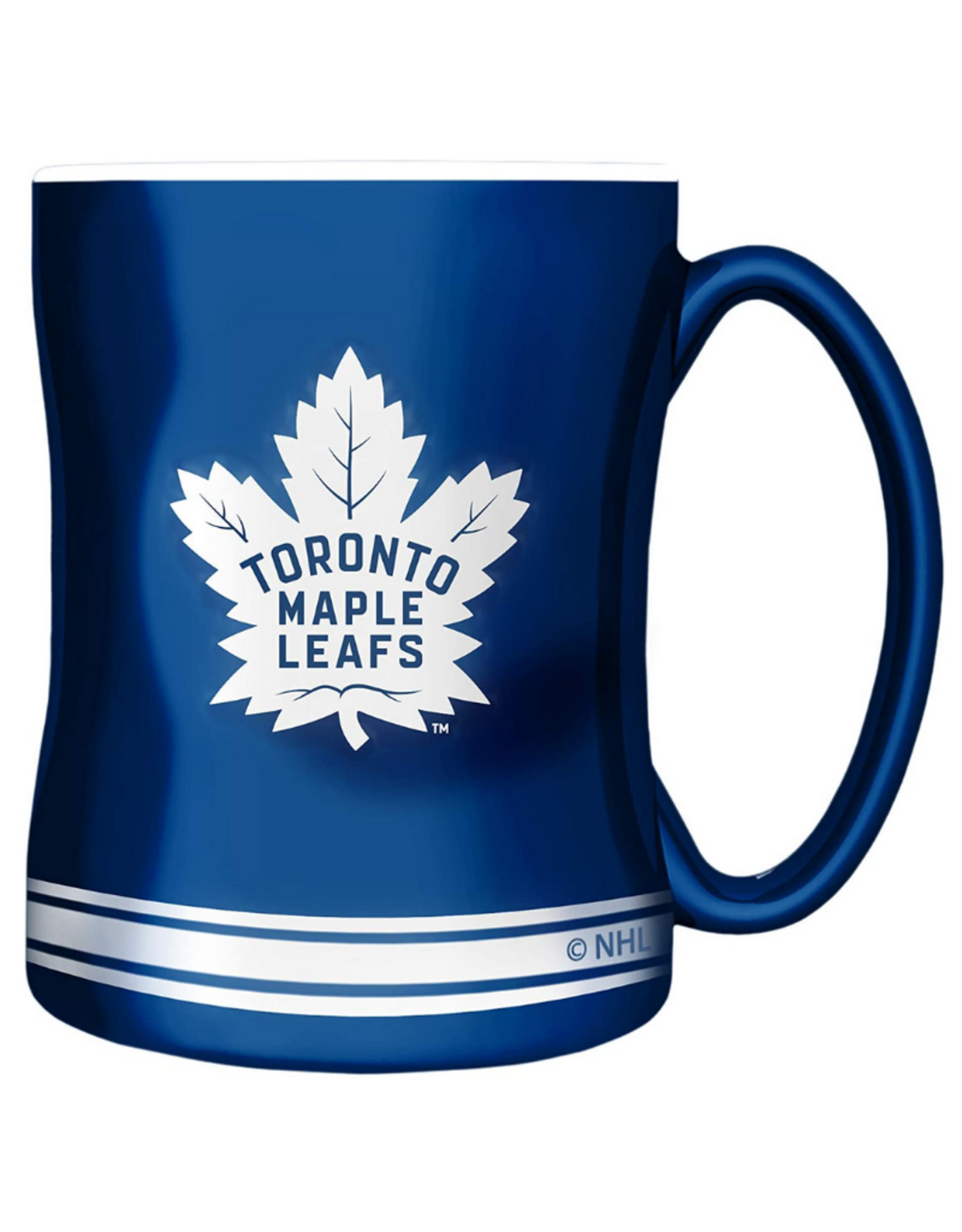 The Sports Vault 14oz Sculpted Coffee Mug Toronto Maple Leafs