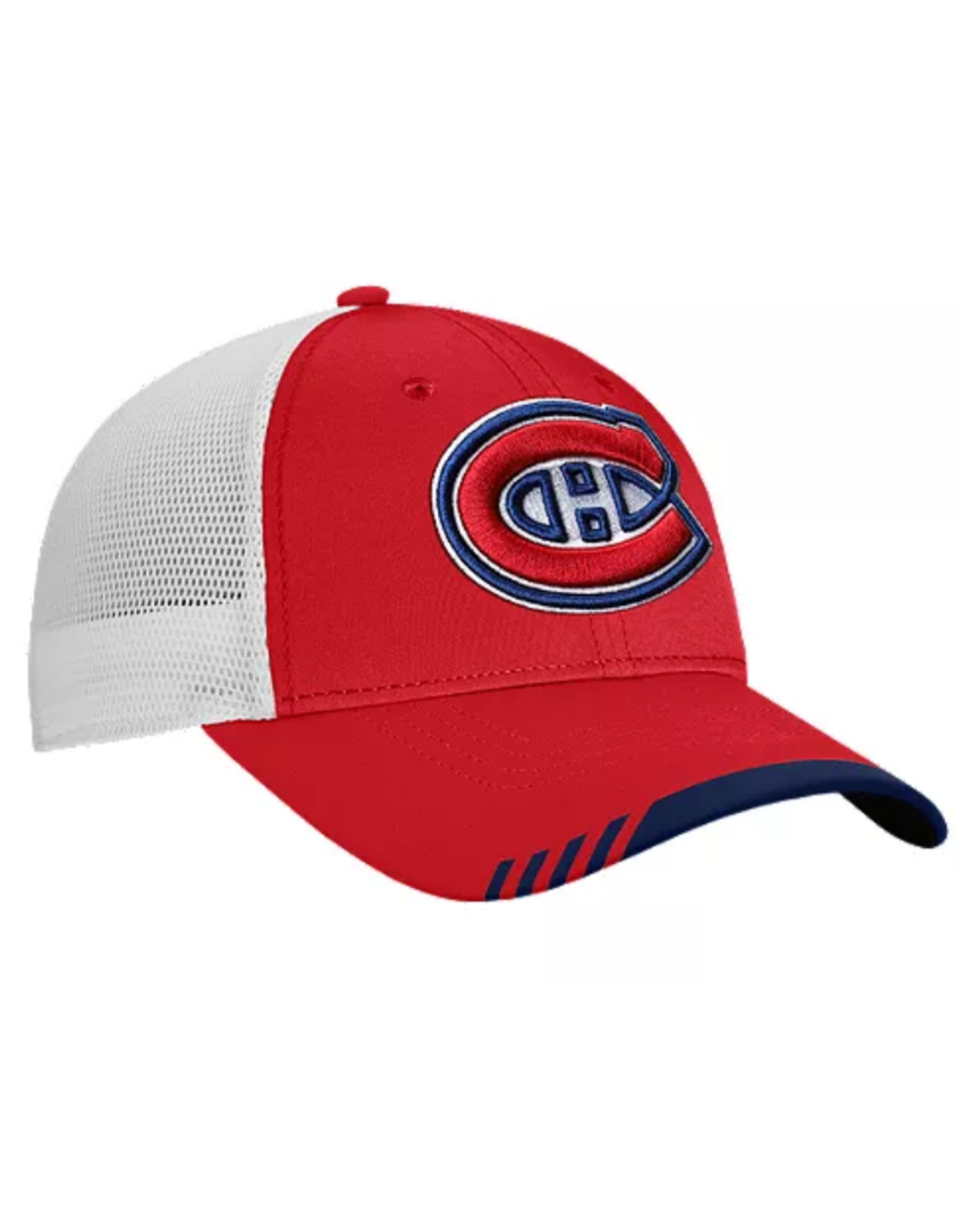 Fanatics Fanatics '21 Locker Room Adjustable Hat Montreal Canadiens Red/White
