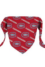 The Sports Vault Pet Bandana Montreal Canadiens Red