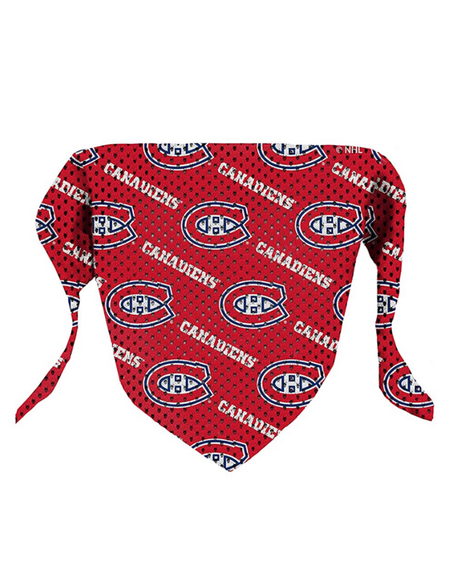 The Sports Vault Pet Bandana Montreal Canadiens Red