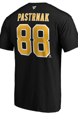 Fanatics Fanatics Men's Player T-shirt #88 Pastrnak Boston Bruins Black